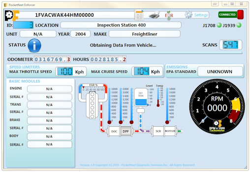 Custom Software Development – TRUCK DIAGNOSTIC SOFTWARE